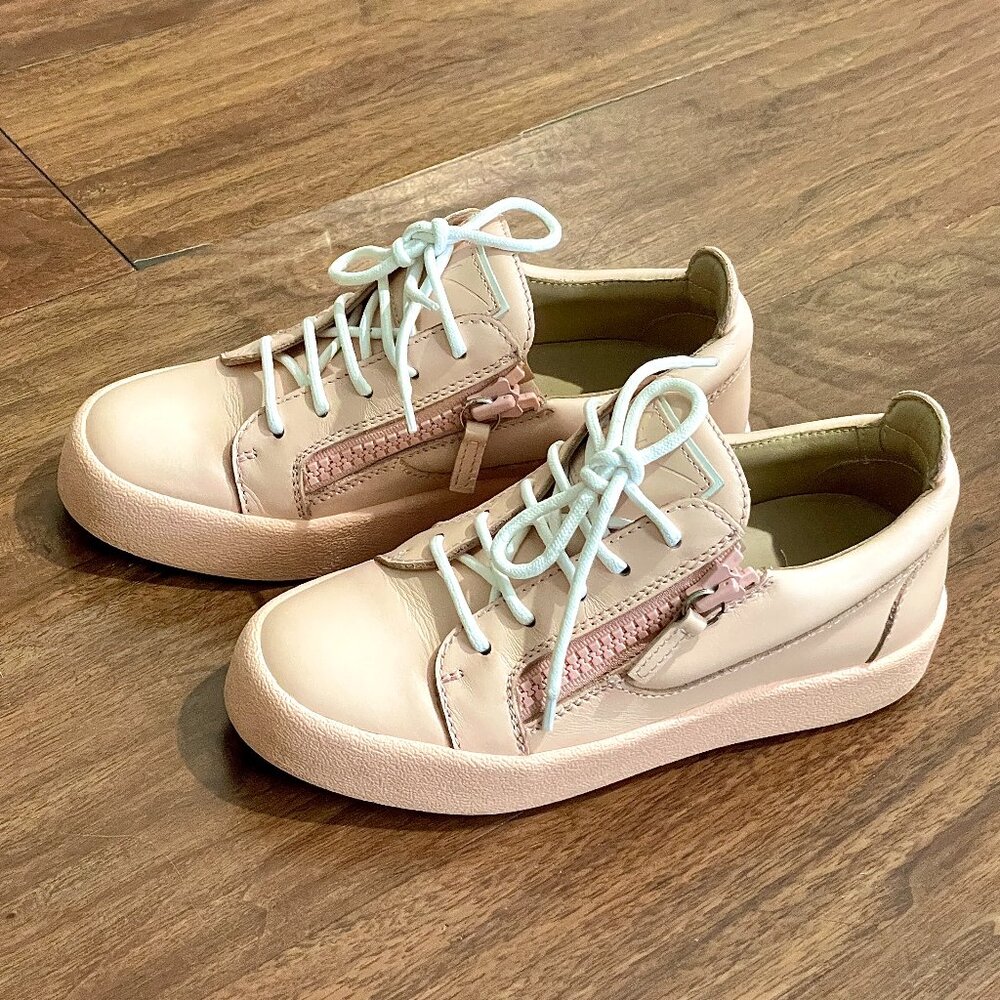 Giuseppe Zanotti Lea Platform Leather Dipped Sneakers size 36 o US size 5.5